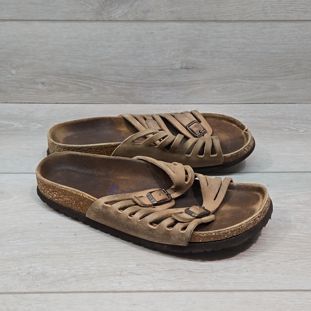 Birkenstock Women Mayari Sandals Flats shoes sz 39/8 Narrow